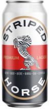 STRIPED HORSE LAGER CANS 500ML